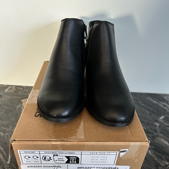 Amazon Essential Microsuede Ankle Boot - Picture 3 of 16